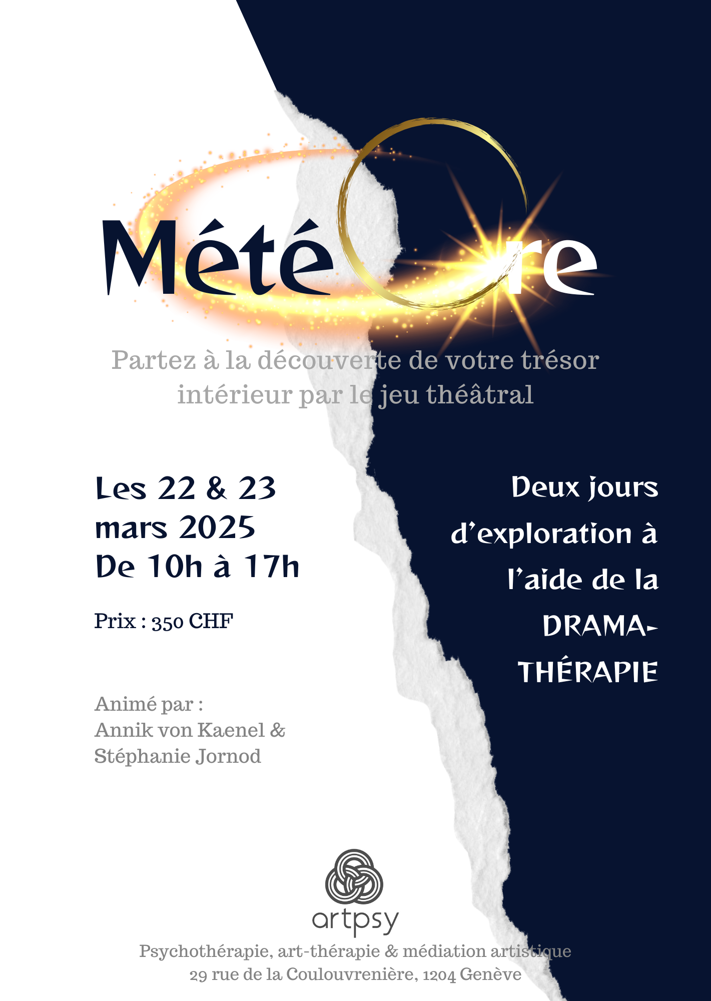 Flyer MétéOre recto